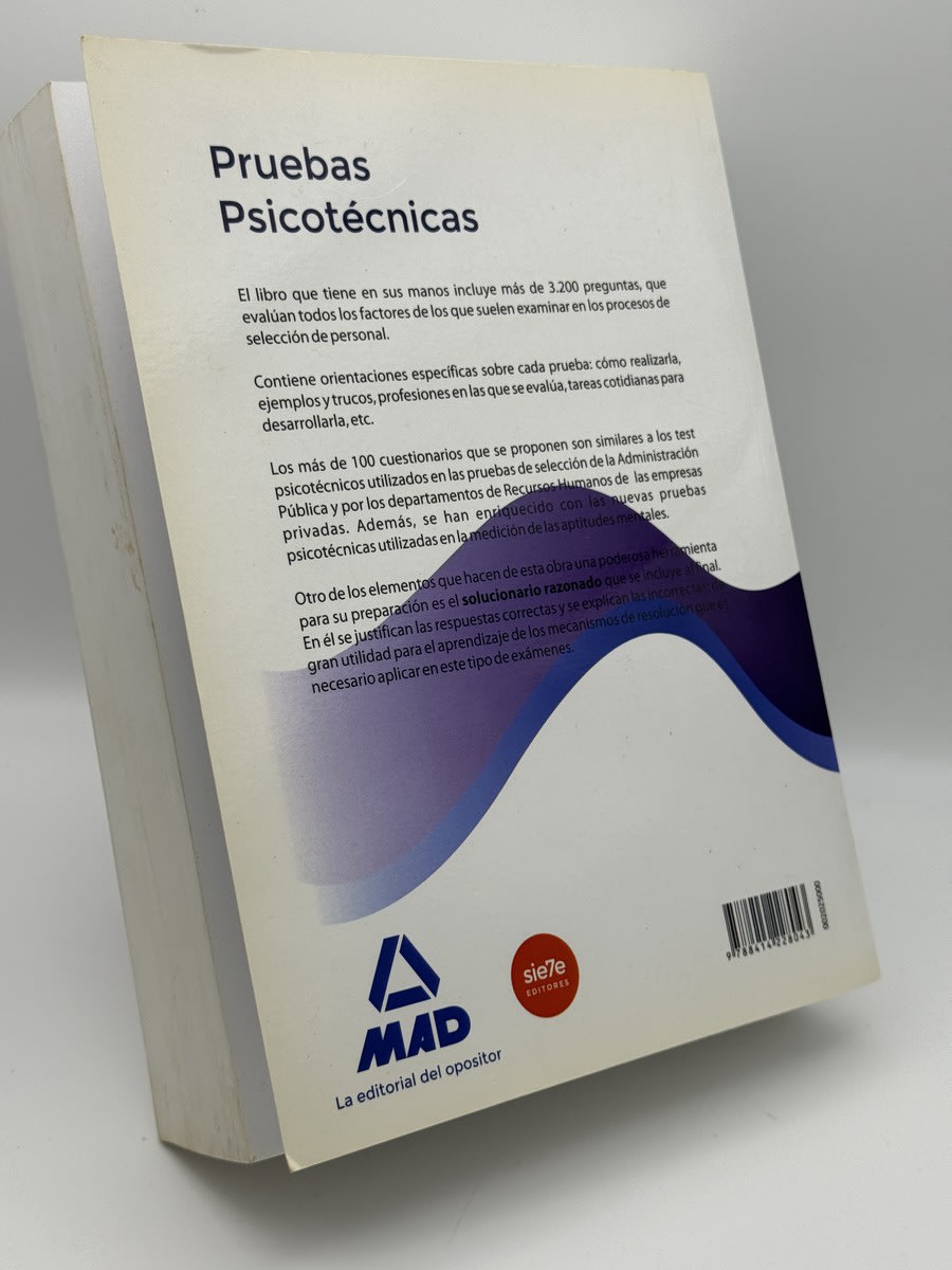 Pruebas Psicotécnicas - Editores 7, Rocío Clavijo Gamero - Imagen 2