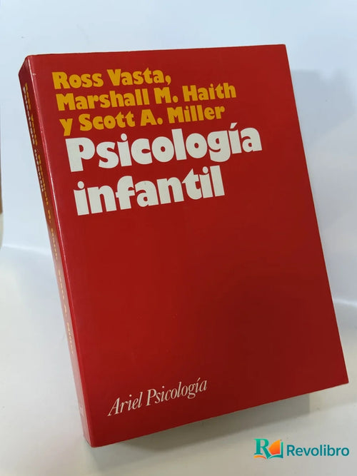 Portada de Psicología infantil de Ross Vasta, libro de segunda mano
