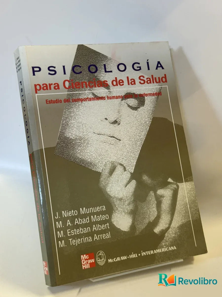 Portada de Psicología para Ciencias de la Salud de J. Nieto Munuera, libro de segunda mano