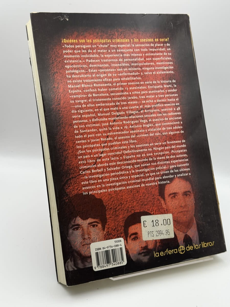Psicópatas Criminales - Carlos Berbell, Salvador Ortega Mallen - Imagen 2