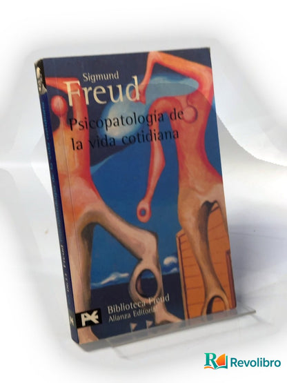 Portada de Psicopatología de la vida cotidiana de Sigmund Freud, libro de segunda mano