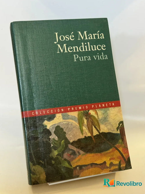 Portada de Pura vida de José María Mendiluce, libro de segunda mano