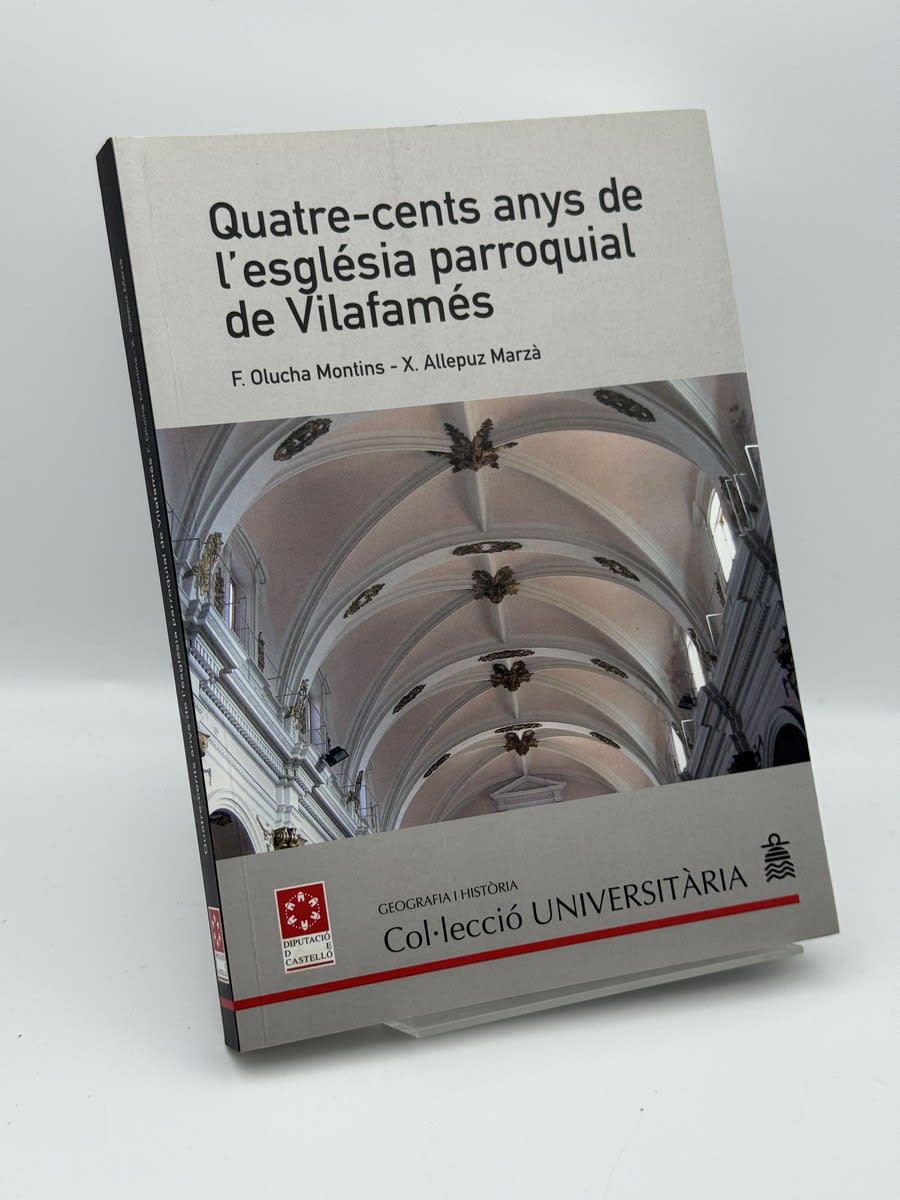 Portada de Quatre-cents anys de l'església pa... - Ferran Olucha Montins, Xavier Allepuz Ma de Ferran Olucha Montins, libro de segunda mano