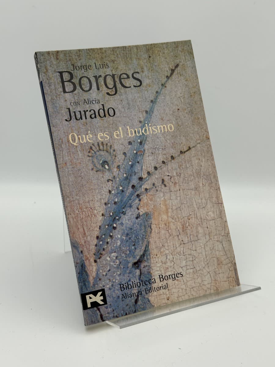 Portada de Qué es el budismo de Jorge Luis Borges, libro de segunda mano