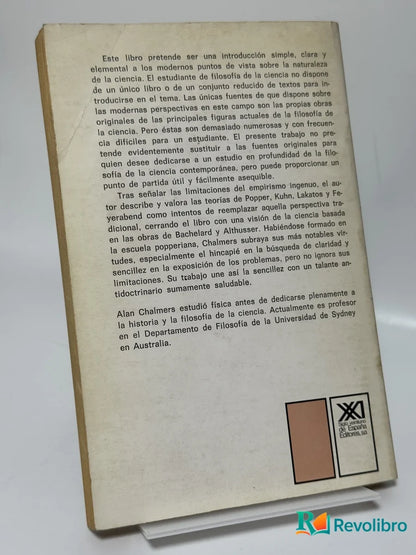 Foto 3 de ¿Qué es esa cosa llamada ciencia? de Alan F. Chalmers, libro de segunda mano