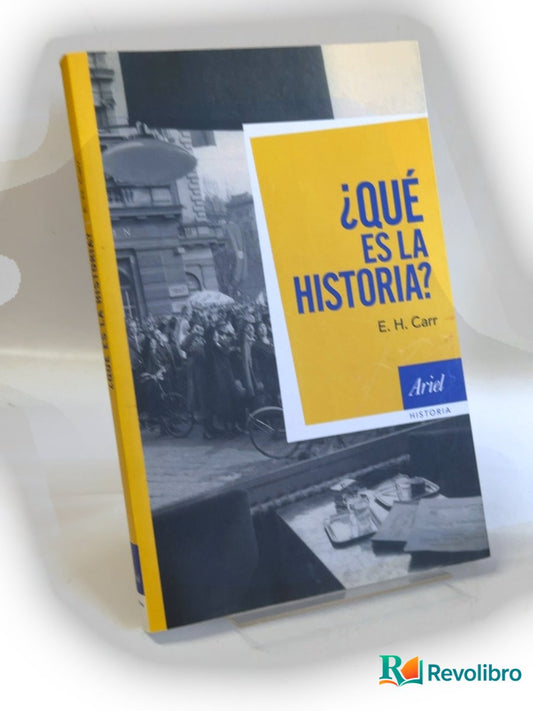 Portada de ¿Qué es la historia? de E. H. Carr, libro de segunda mano