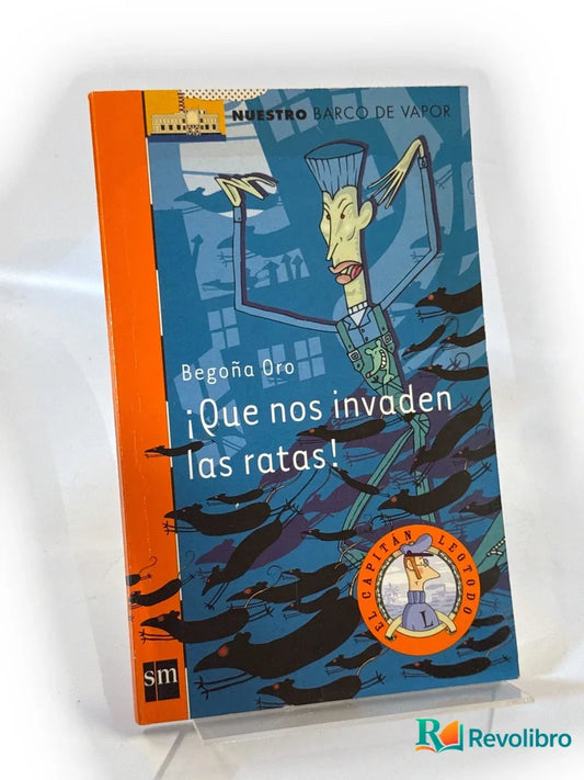 Portada de ¡Que nos invaden las ratas! de Sm, libro de segunda mano