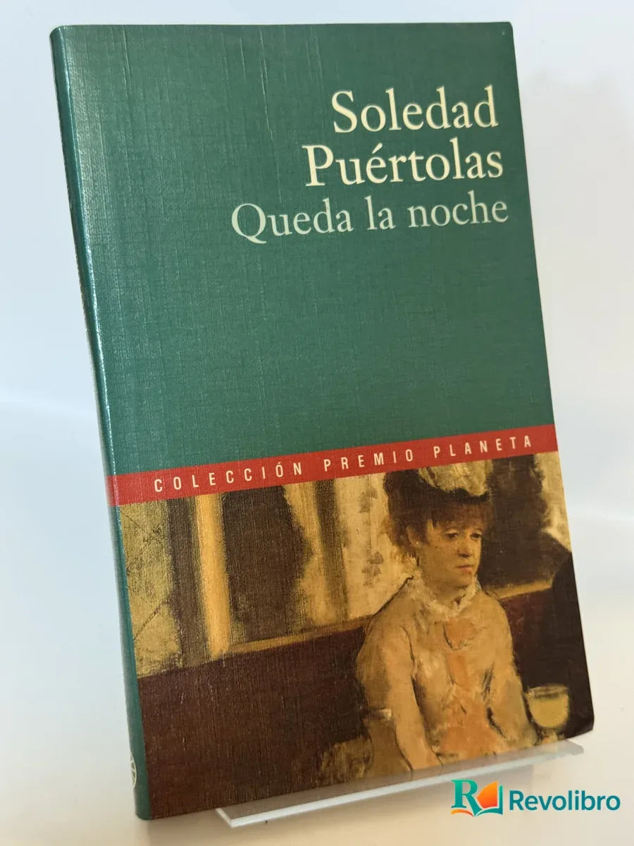 Portada de Queda la noche de Soledad Puértolas, libro de segunda mano