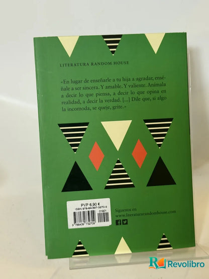 Foto 2 de Querida Ijeawele de Chimamanda Ngozi Adichie, libro de segunda mano