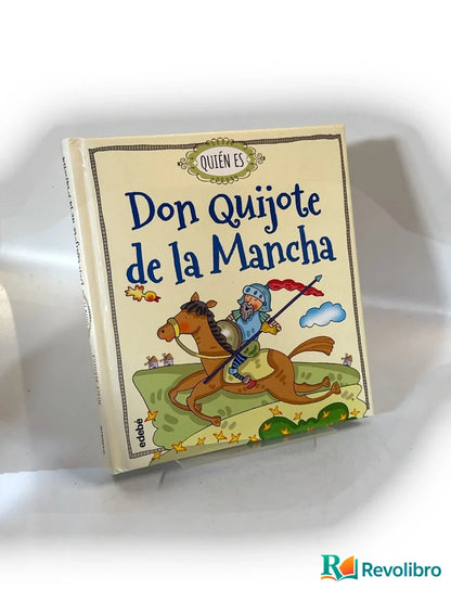 Portada de Quién es Don Quijote de la Mancha de Rosa Navarro Durán, libro de segunda mano