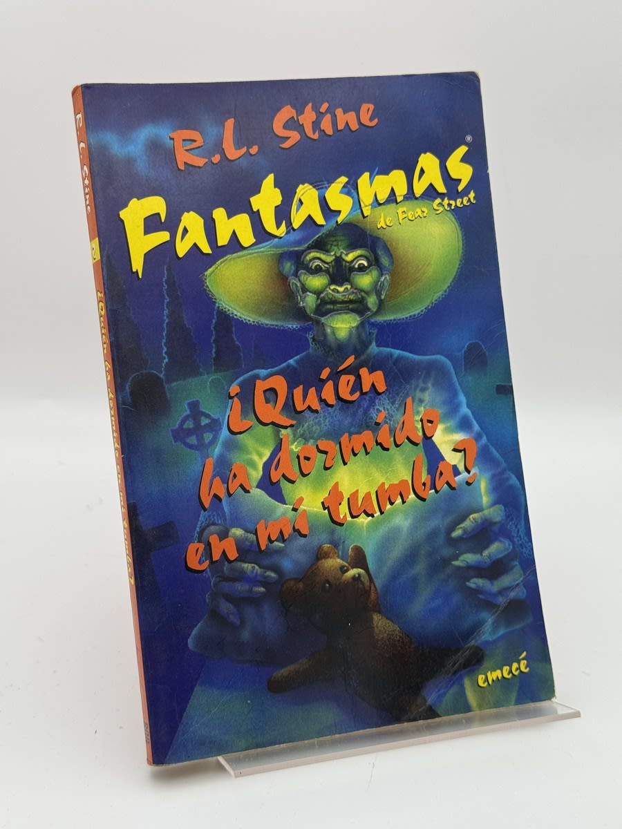 Portada de ¿Quién Ha Dormido en Mi Tumba? - R. L. Stine de R. L. Stine, libro de segunda mano