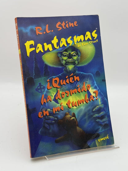 Portada de ¿Quién Ha Dormido en Mi Tumba? - R. L. Stine de R. L. Stine, libro de segunda mano