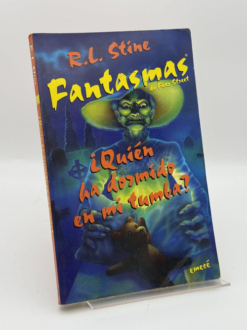 Portada de ¿Quién Ha Dormido en Mi Tumba? - R. L. Stine de R. L. Stine, libro de segunda mano
