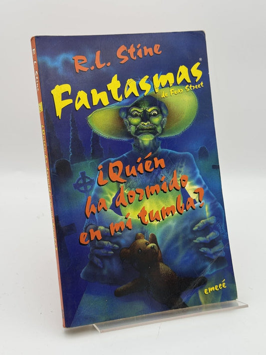 Portada de ¿Quién Ha Dormido en Mi Tumba? - R. L. Stine de R. L. Stine, libro de segunda mano