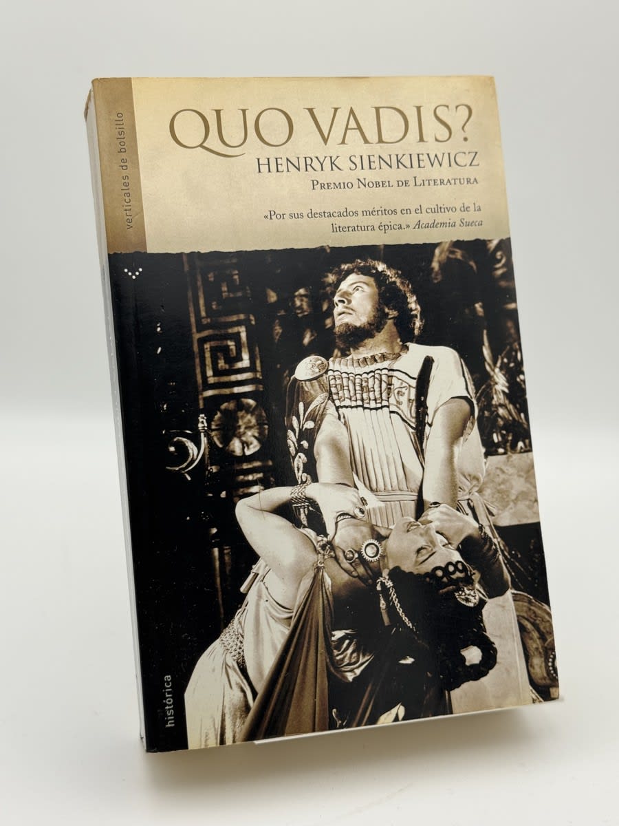 Portada de Quo vadis? de Henryk Sienkiewicz, libro de segunda mano