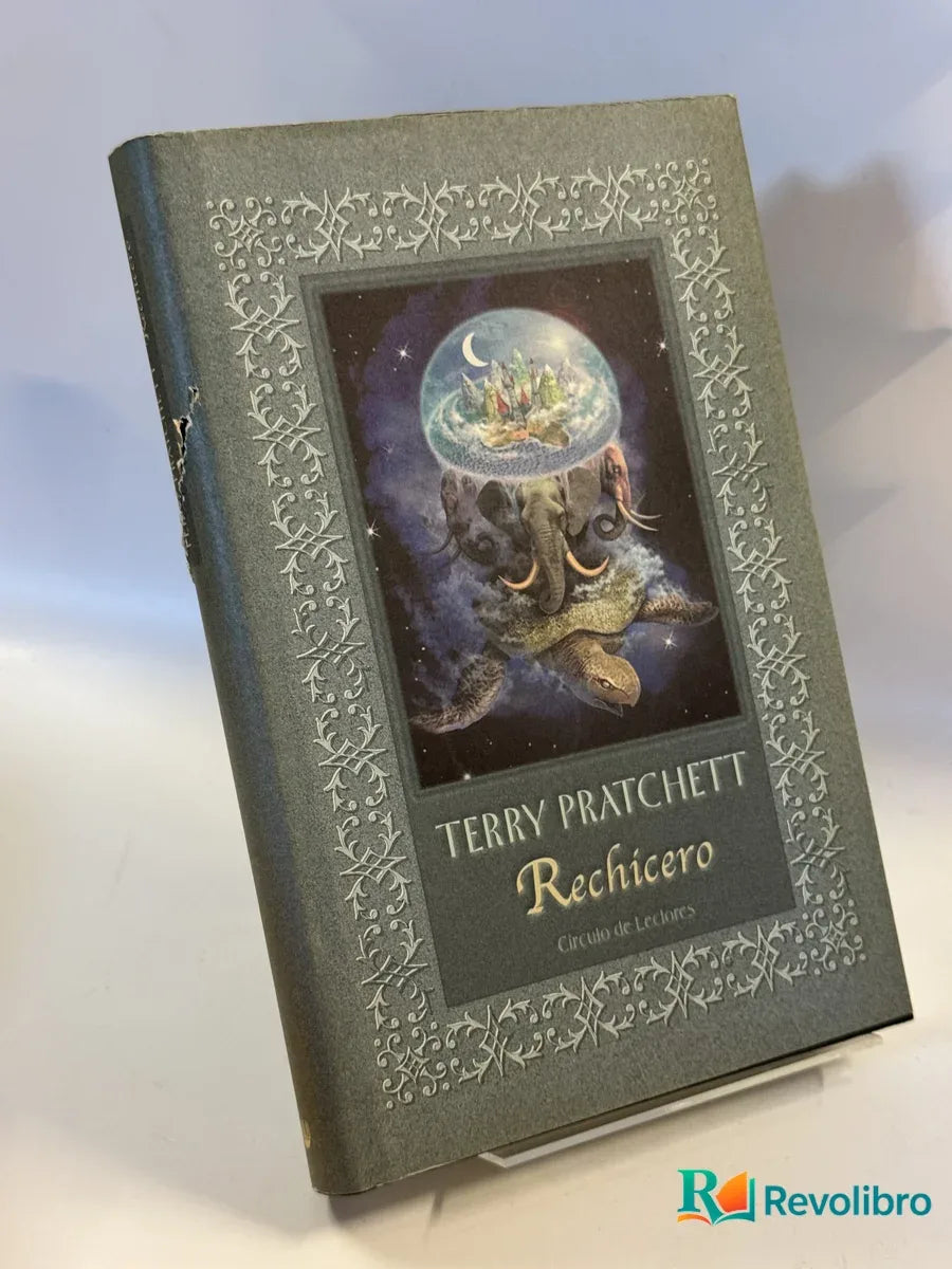 Portada de Rechicero de Terry Pratchett, libro de segunda mano