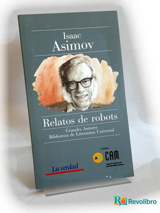 Portada de Relatos de robots de Isaac Asimov, libro de segunda mano