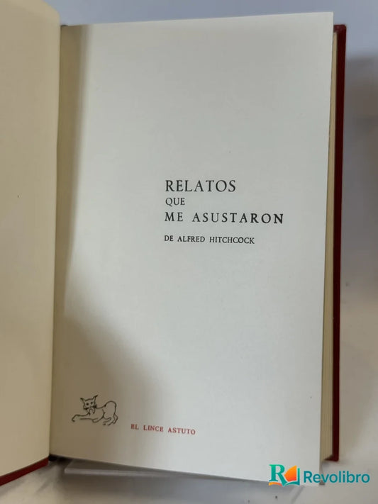 Portada de Relatos Que Me Asustaron de Alfred Hitchcock, libro de segunda mano