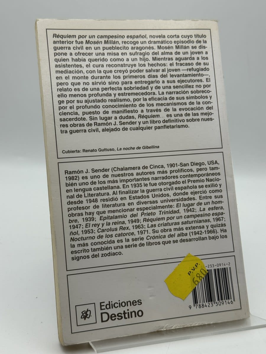 Réquiem por un campesino español - Ramón José Sender - Imagen 2
