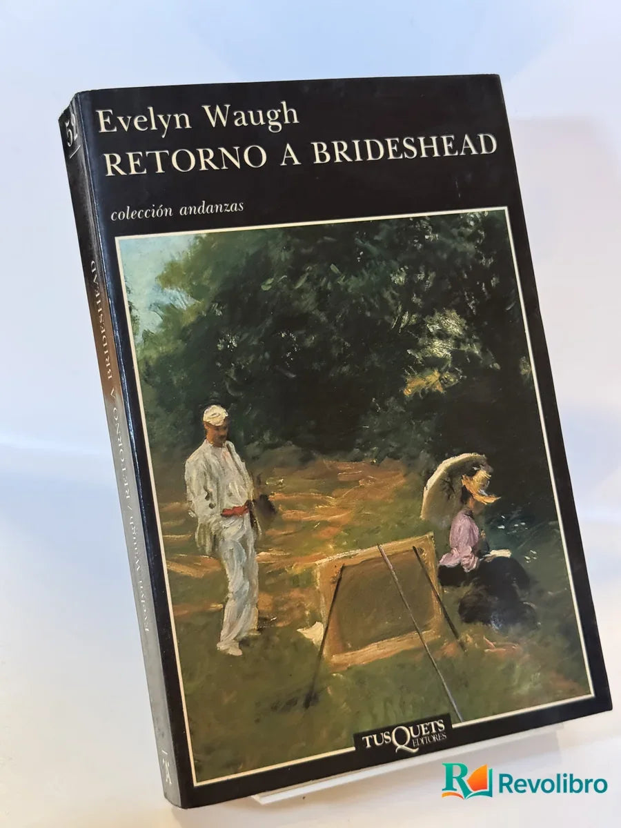Portada de Retorno a Brideshead de Evelyn Waugh, libro de segunda mano