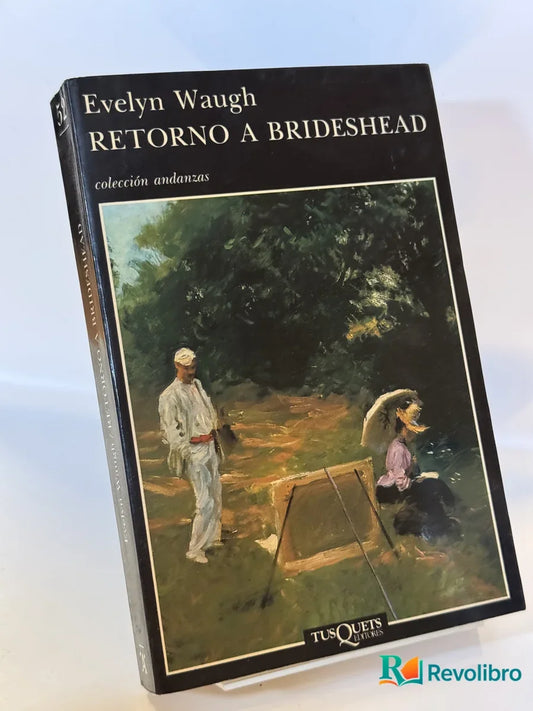 Portada de Retorno a Brideshead de Evelyn Waugh, libro de segunda mano