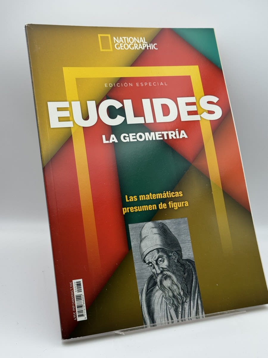 Portada de Revista Euclides: la geometría de National Geographic, libro de segunda mano
