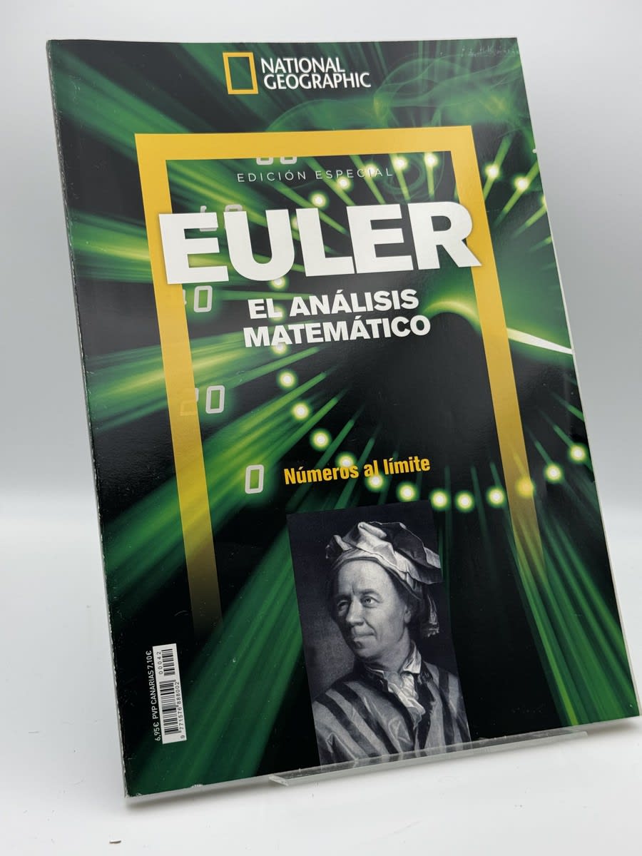 Portada de Revista Euler: El análisis matemático de National Geographic, libro de segunda mano