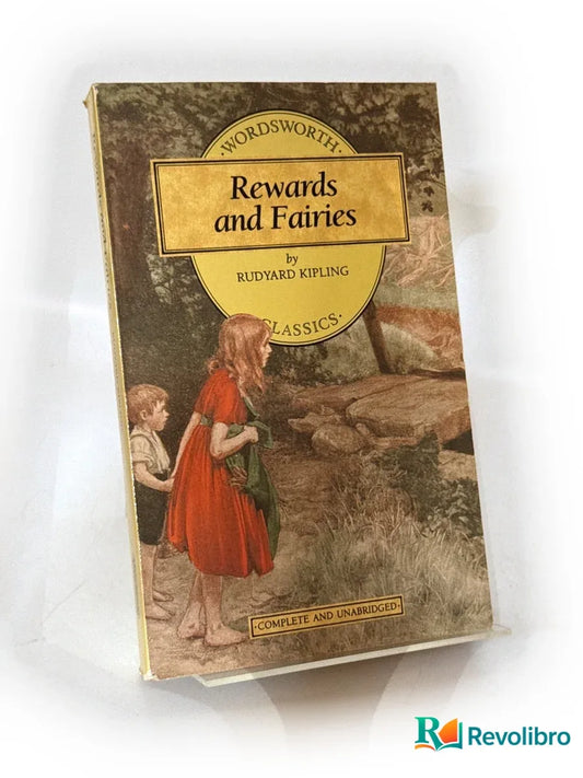 Portada de Rewards and Fairies de Rudyard Kipling, libro de segunda mano