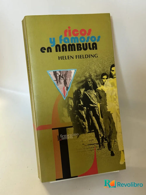 Portada de Ricos y famosos en nambula de Helen Fielding, libro de segunda mano