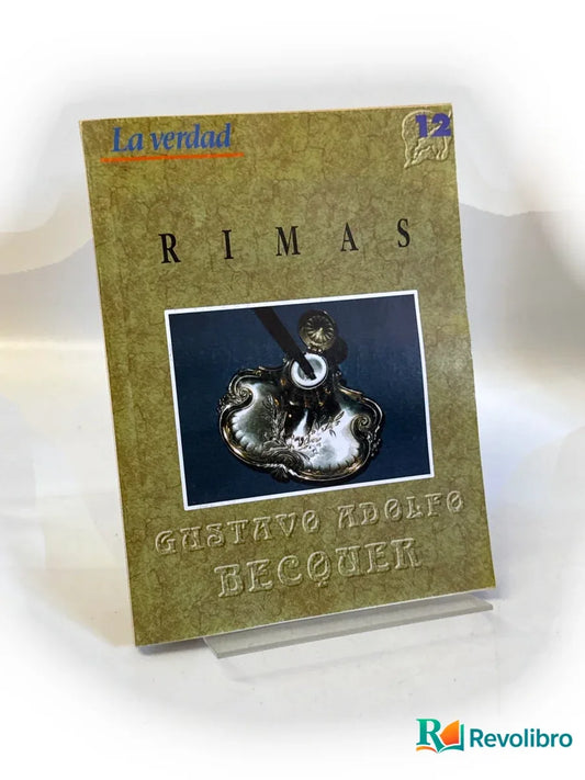 Portada de Rimas de Gustavo Adolfo Bécquer, libro de segunda mano