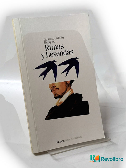 Portada de Rimas y leyendas de Gustavo Adolfo Bécquer, libro de segunda mano