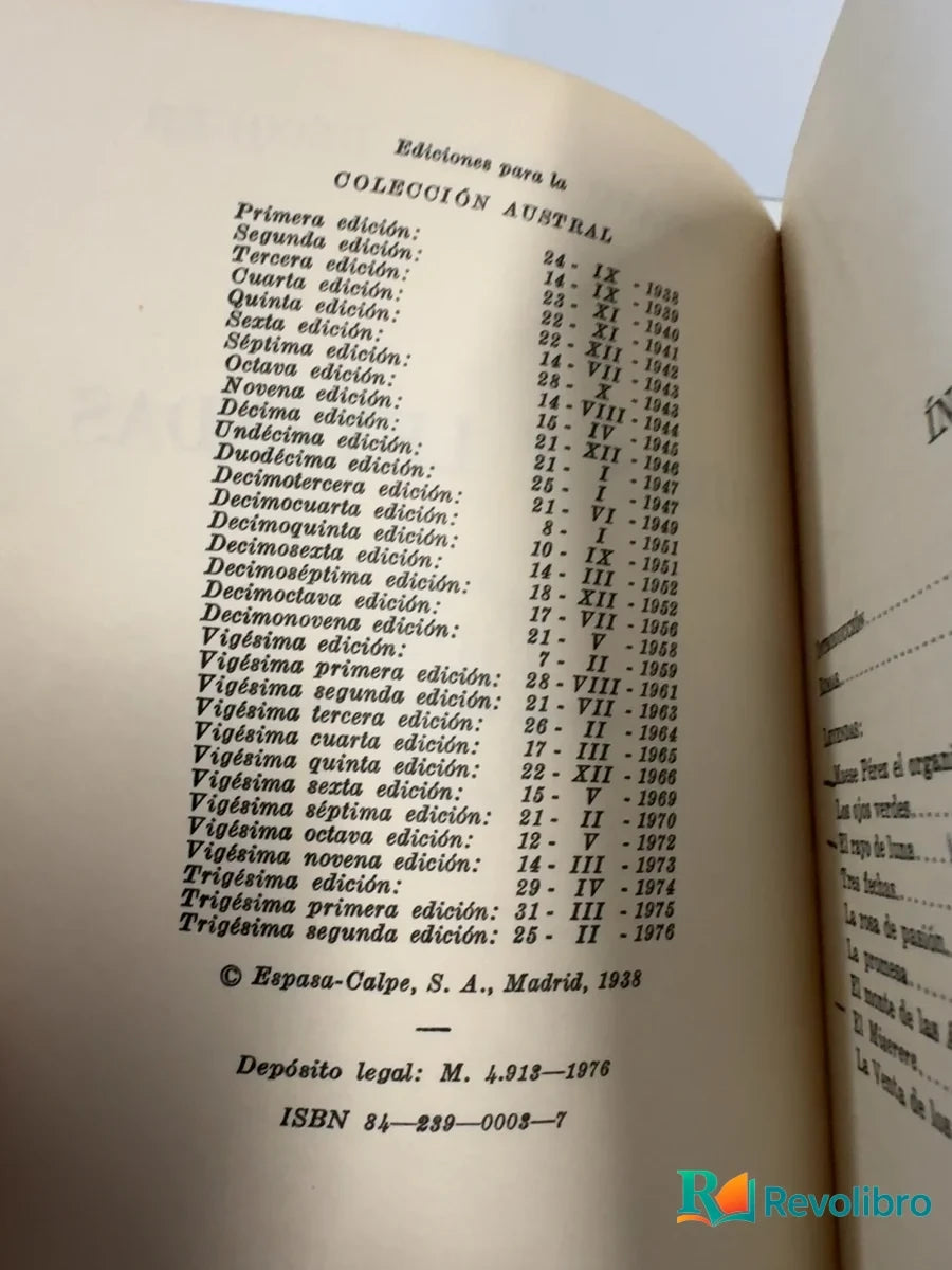 Foto 2 de Rimas y leyendas de Gustavo Adolfo Bécquer, libro de segunda mano
