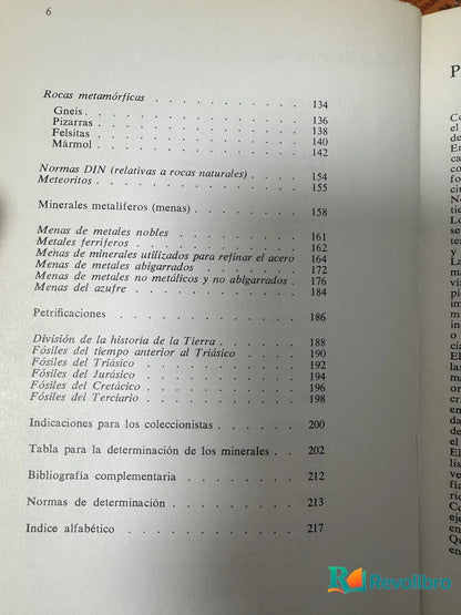 Foto 4 de Rocas y minerales de Walter Schumann, libro de segunda mano