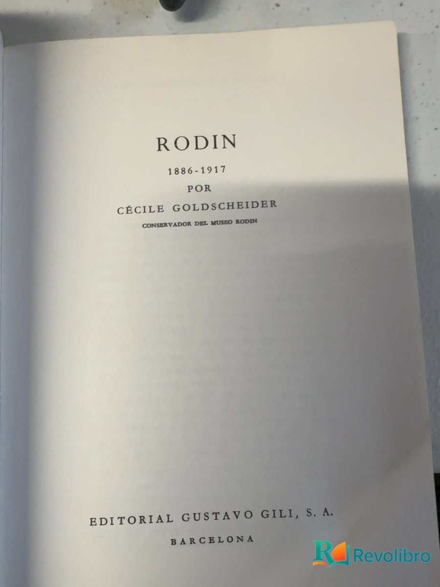 Foto 3 de Rodin - 1ª edición de Cécile Goldscheider, libro de segunda mano