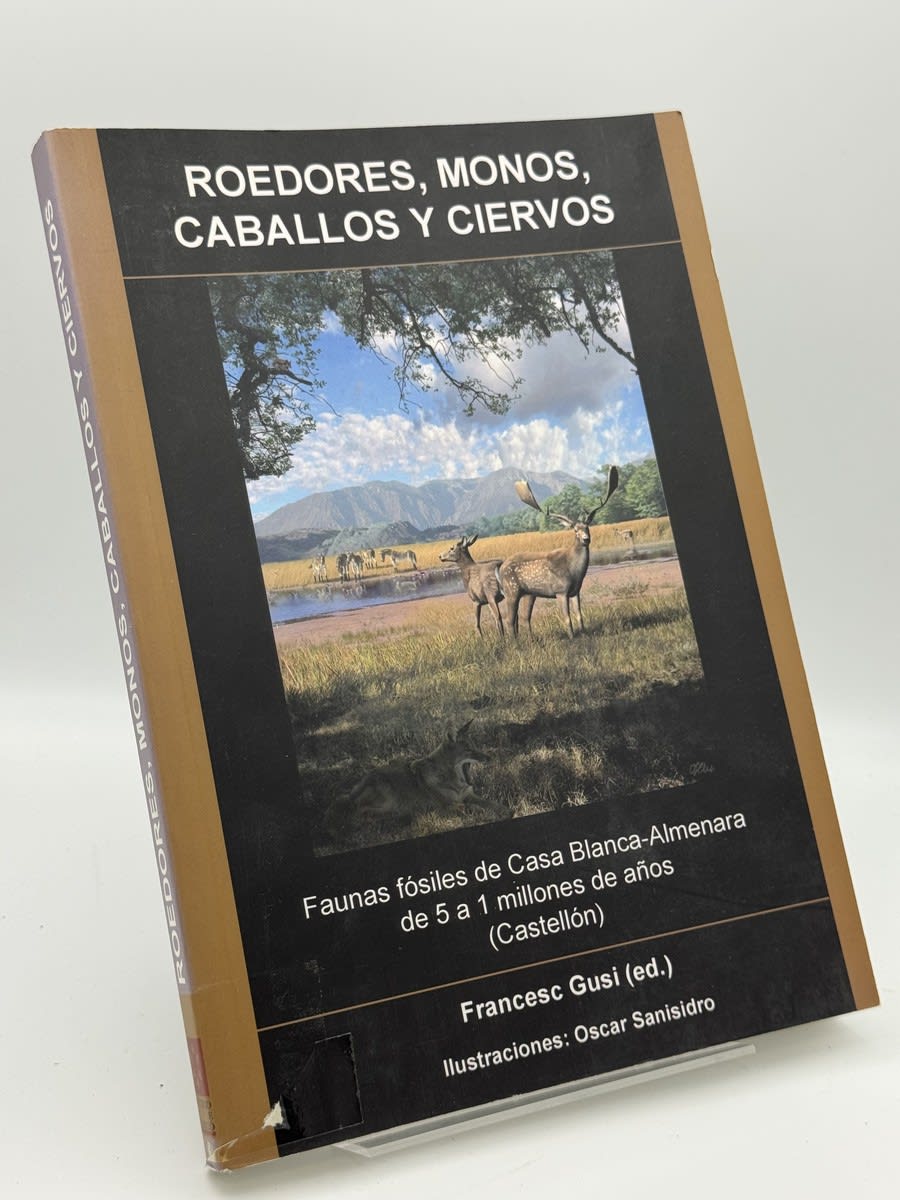 Portada de Roedores, monos, caballos y ciervos - Francesc Gusi i Jener de Francesc Gusi i Jener, libro de segunda mano
