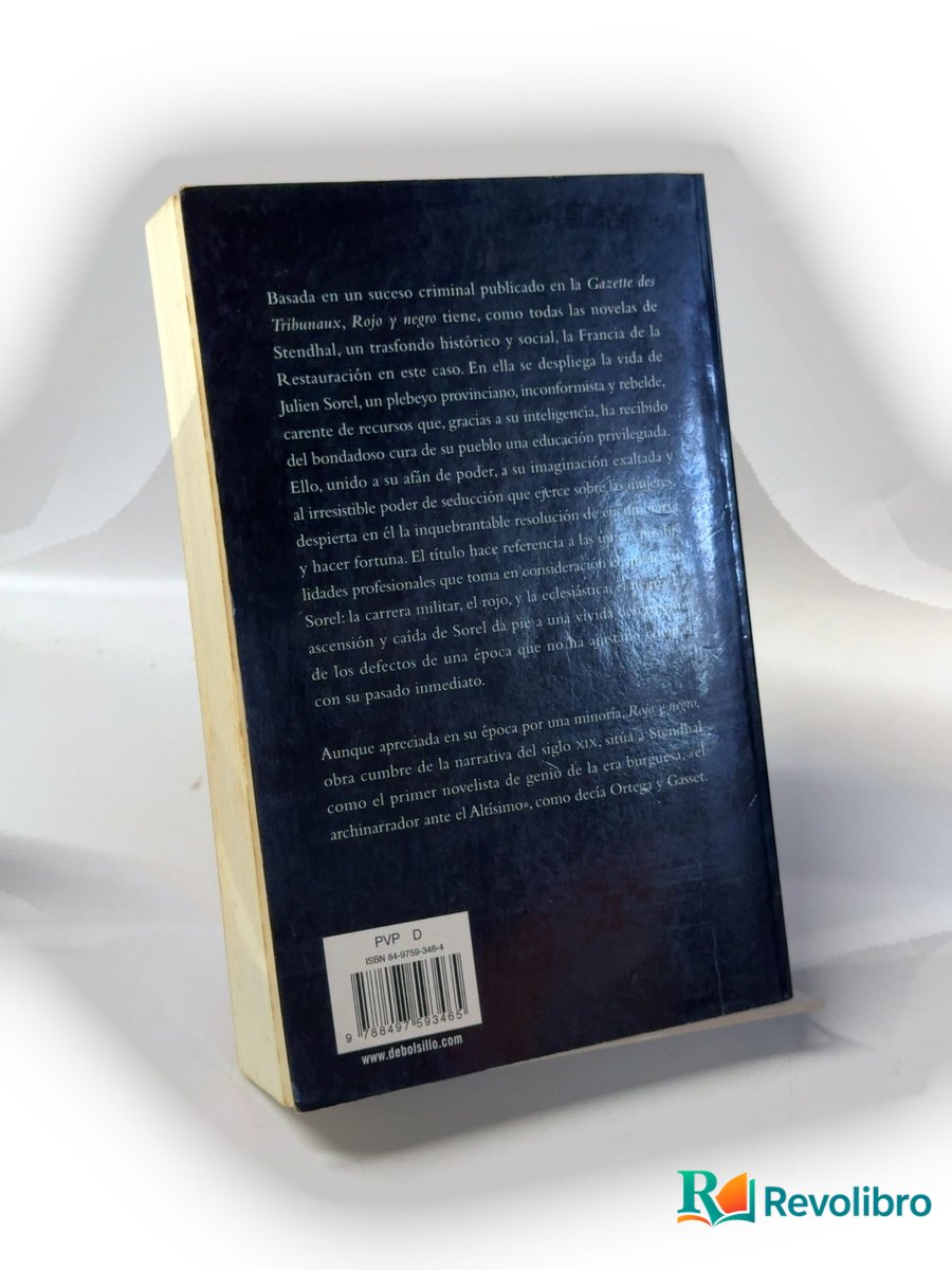 Foto 2 de Rojo y negro de Stendhal, libro de segunda mano