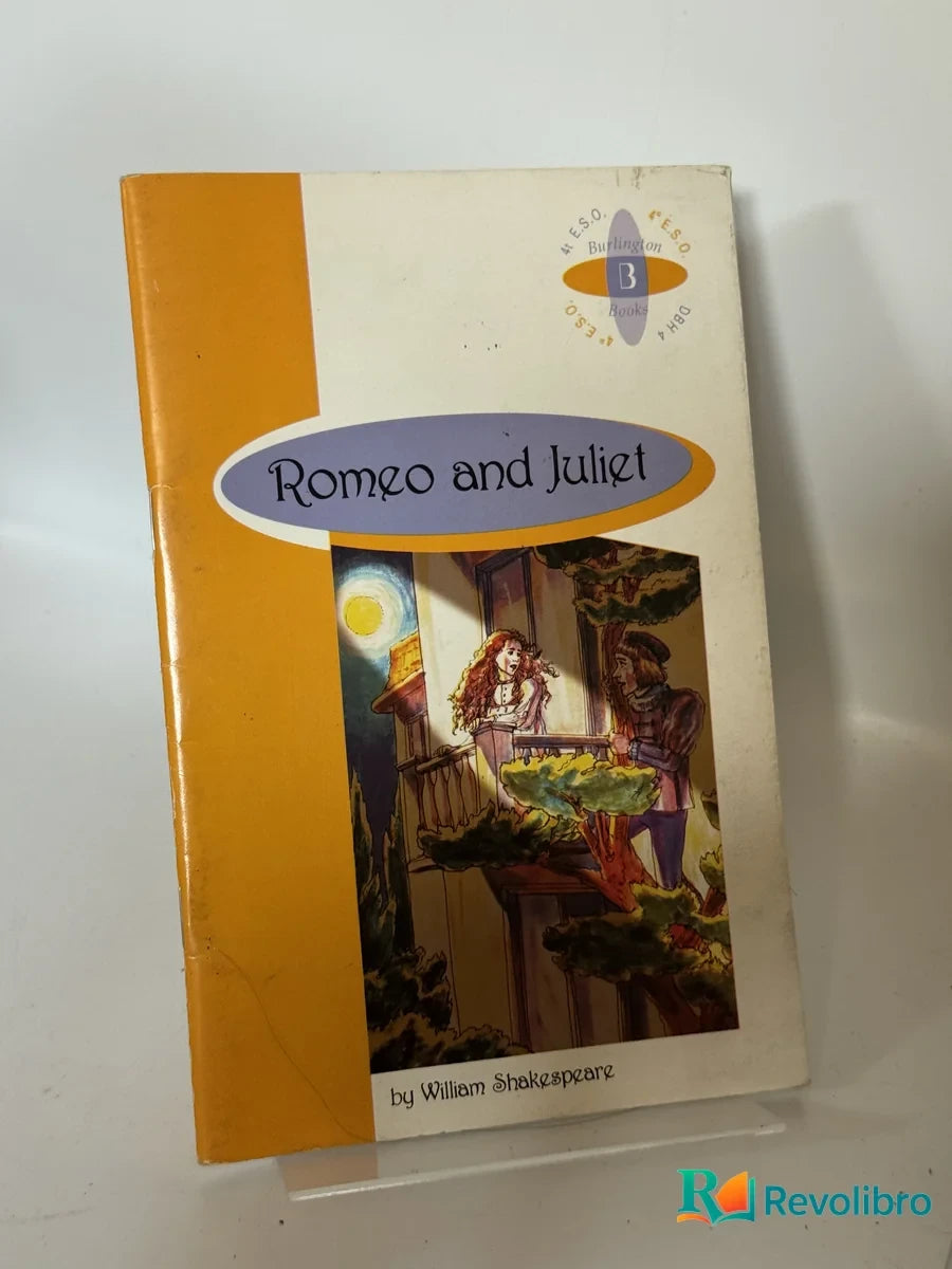 Portada de Romeo and Juliet de William Shakespeare, libro de segunda mano