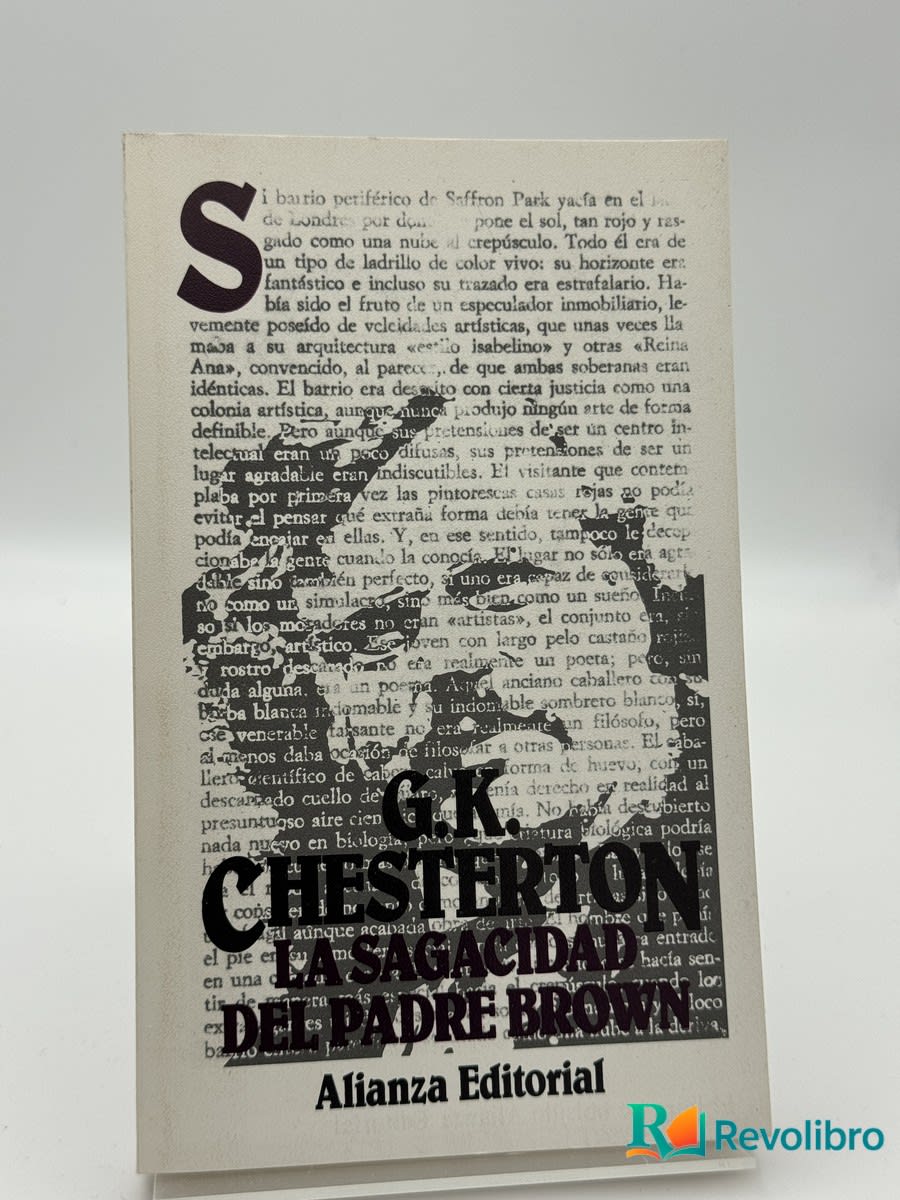 Sagacidad del Padre Brown - Gilbert Keith Chesterton - Portada