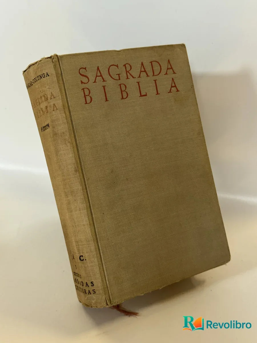 Foto 2 de Sagrada Biblia de Eloíno Nácar Fuster, libro de segunda mano