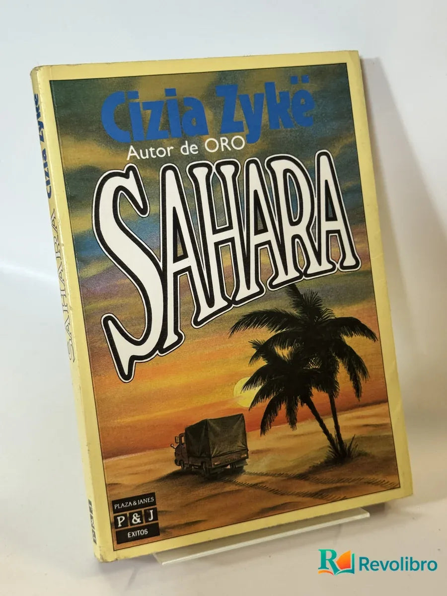 Portada de Sahara de Cizia Zykë, libro de segunda mano