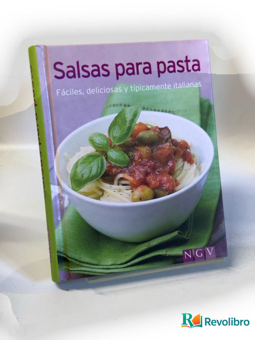 Portada de Salsas para pasta de Naumann & Göbel Verlag, libro de segunda mano
