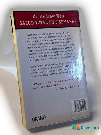 Foto 2 de Salud total en 8 semanas de Andrew Weil, libro de segunda mano