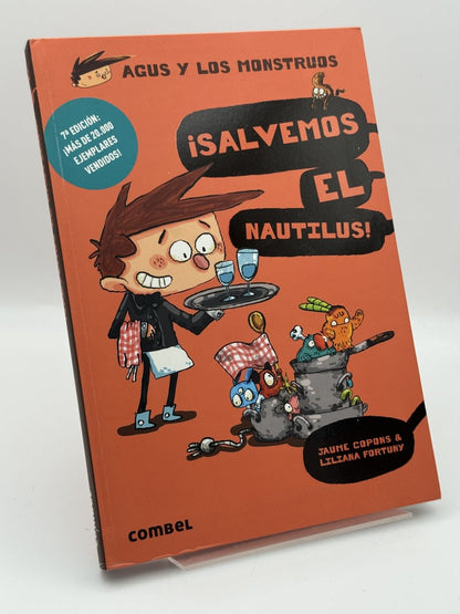 Portada de ¡Salvemos el Nautilus! de Jaume Copons, libro de segunda mano