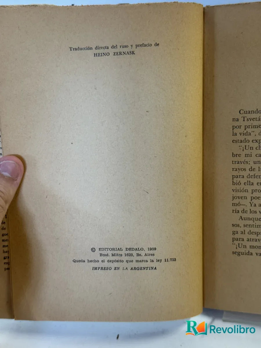 Foto 2 de salvoconducto de Boris Pasternak, libro de segunda mano