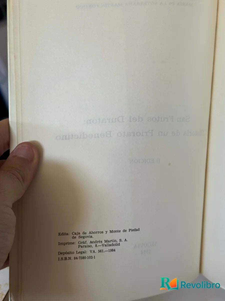 Foto 3 de San Frutos del Duraton de Maria de la Soterrana Martín Postigo, libro de segunda mano
