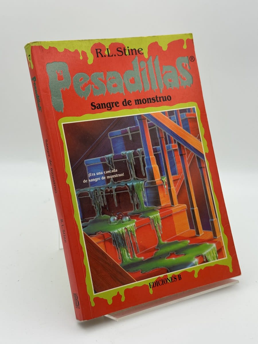 Sangre de monstruo - R. L. Stine - Portada