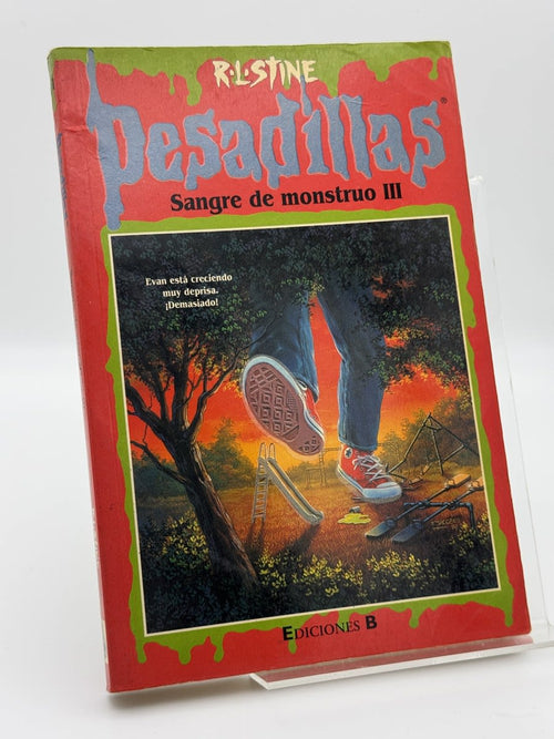 Sangre de montruo III - Portada