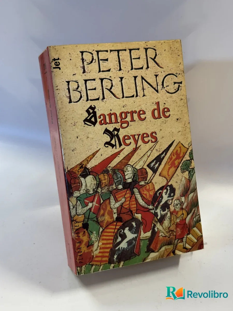 Portada de Sangre de Reyes de Peter Berling, libro de segunda mano
