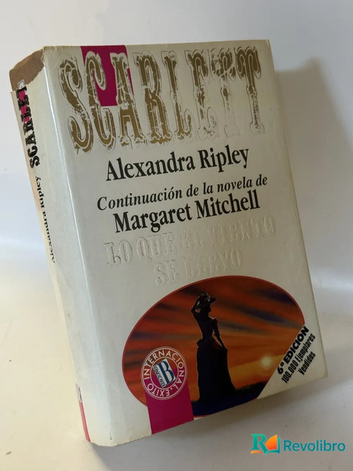 Portada de Scarlett de Alexandra Ripley, libro de segunda mano