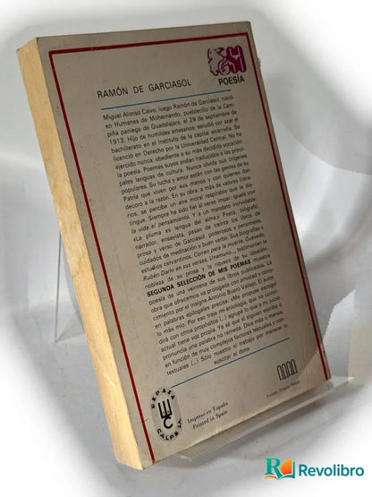 Foto 2 de Segunda selección de mis poemas - 1ª edición de Ramón de Garciasol, libro de segunda mano